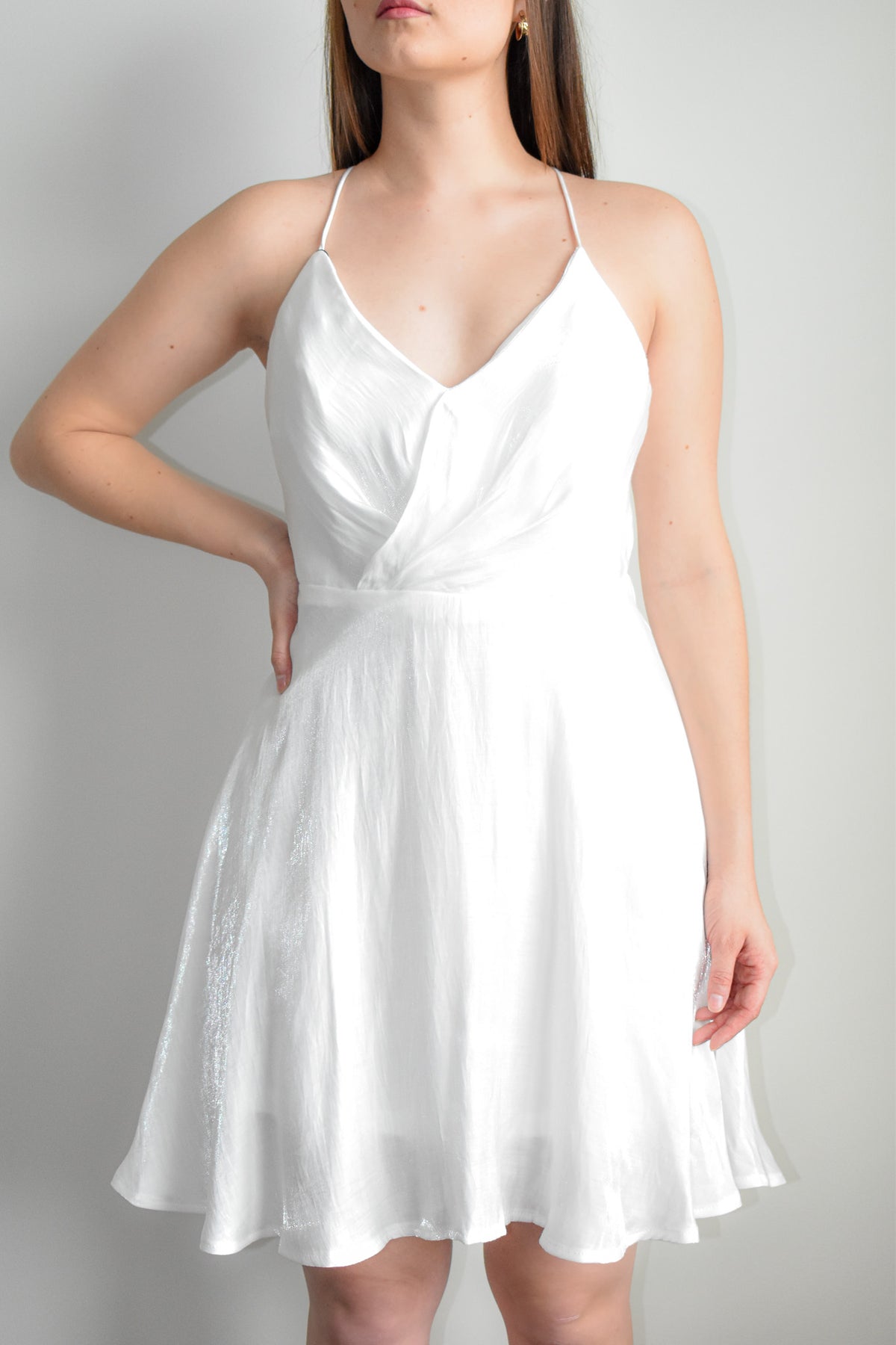 Sweetie Ivory Mini Dress