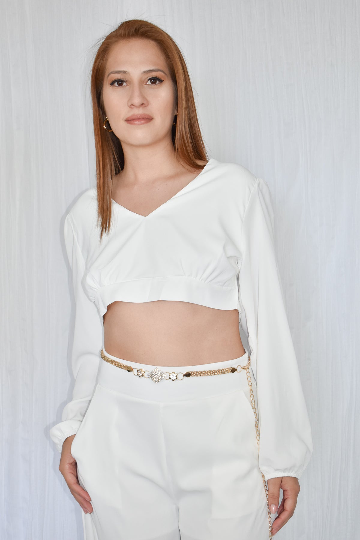 White Dreams Two-Piece Matching Set | Elegant Summer Outfit for Women | Larise