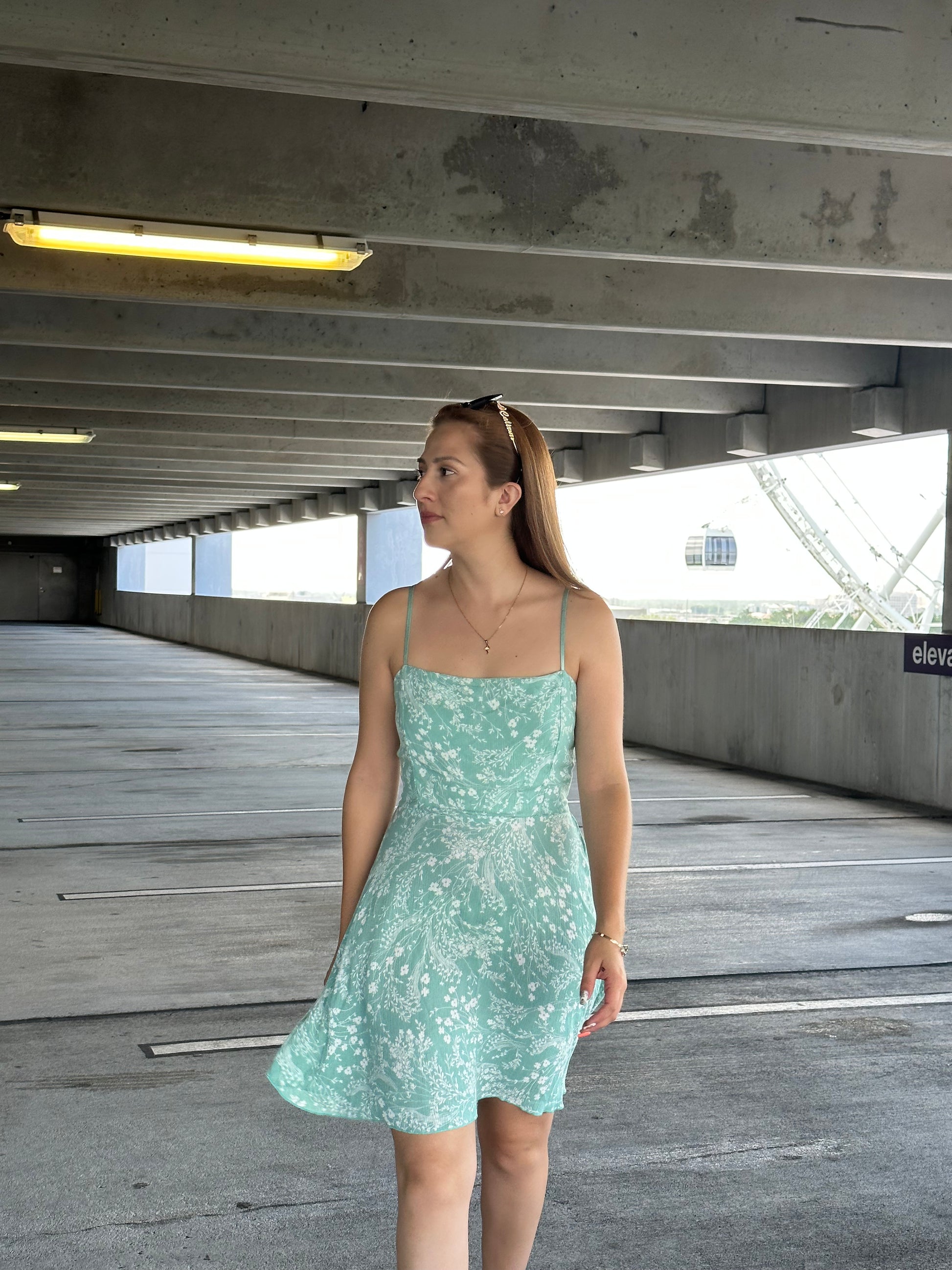 Minty Fresh Mini Dress