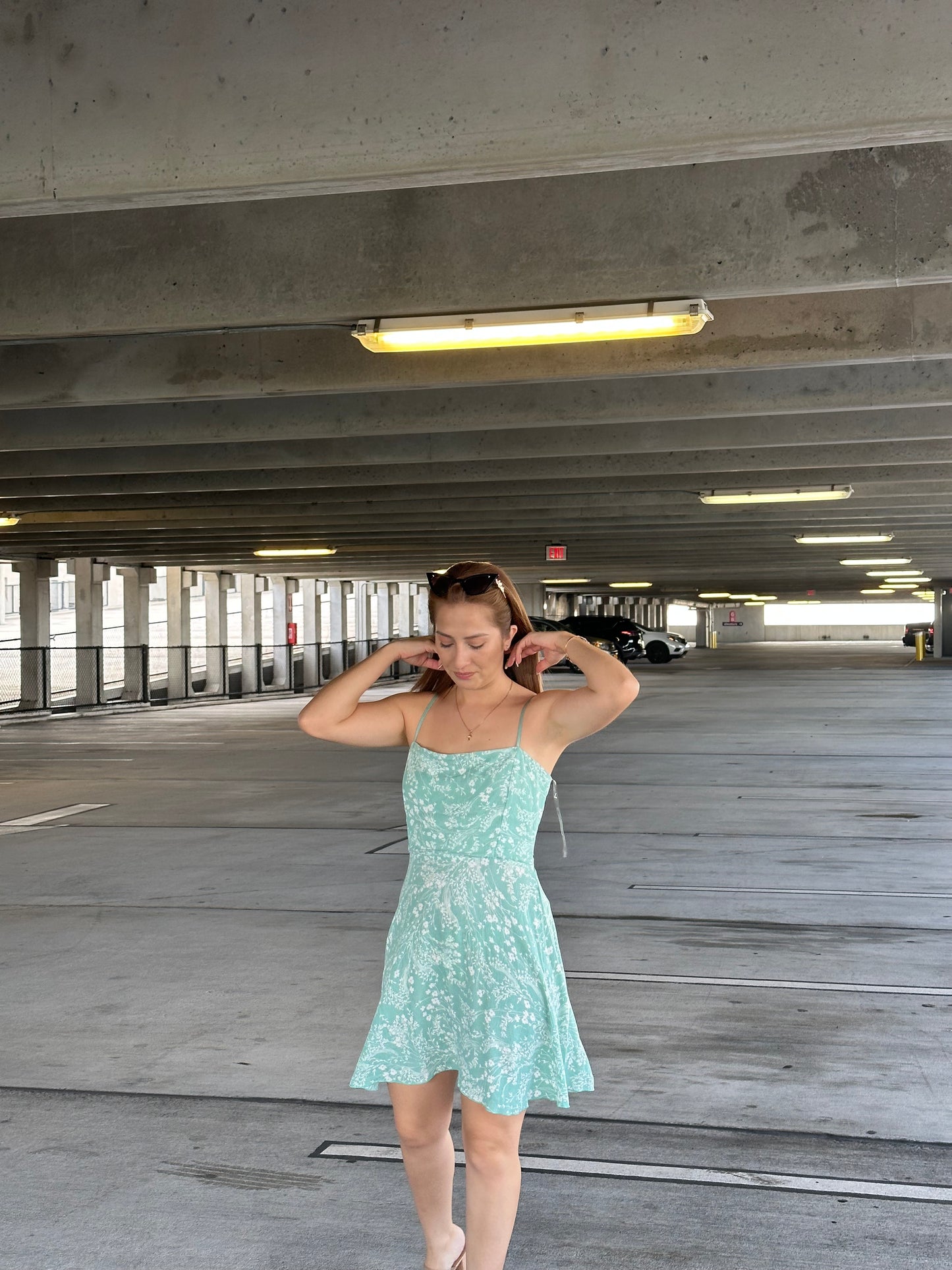 Minty Fresh Mini Dress