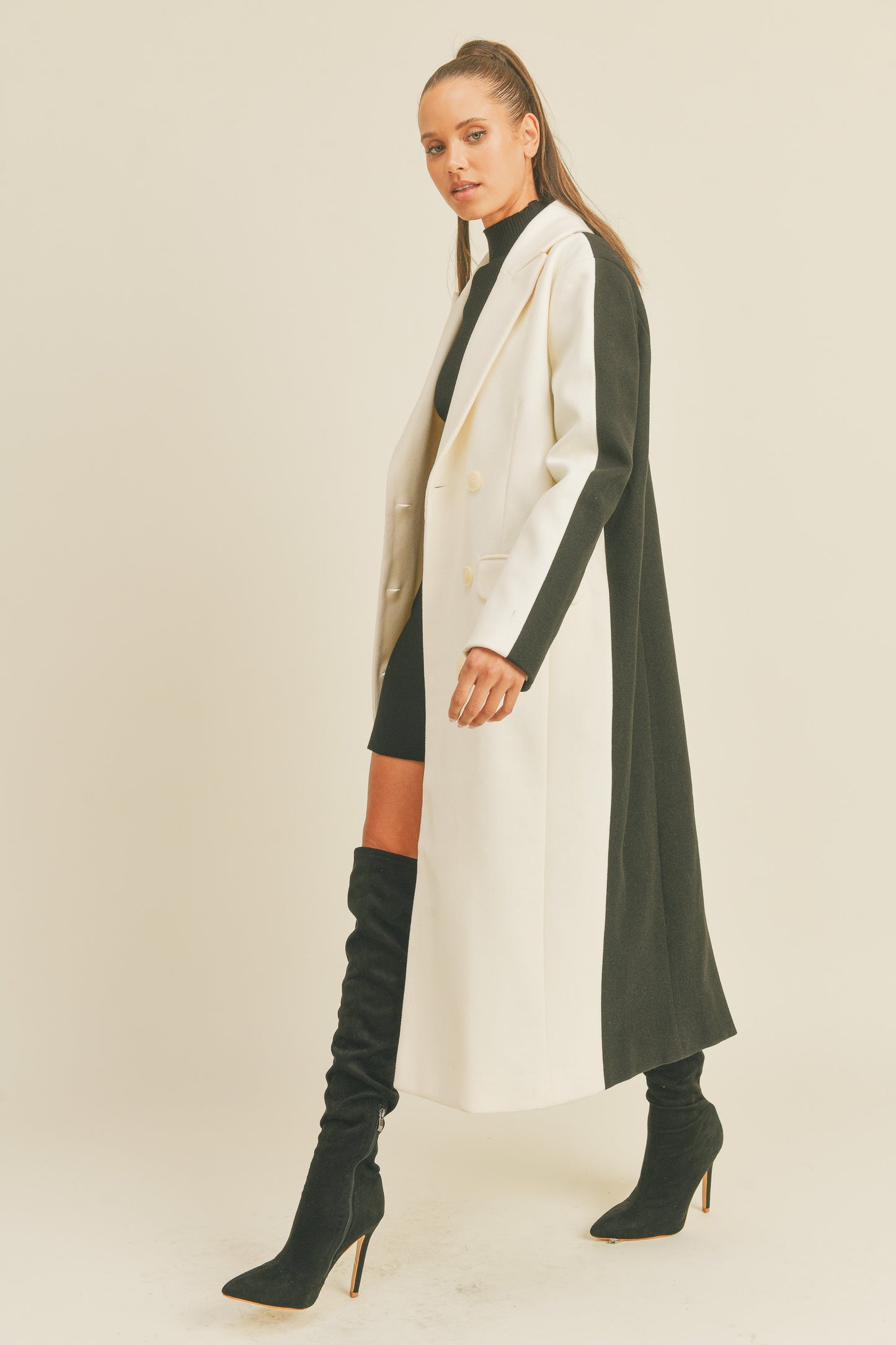 Chic Block Coat