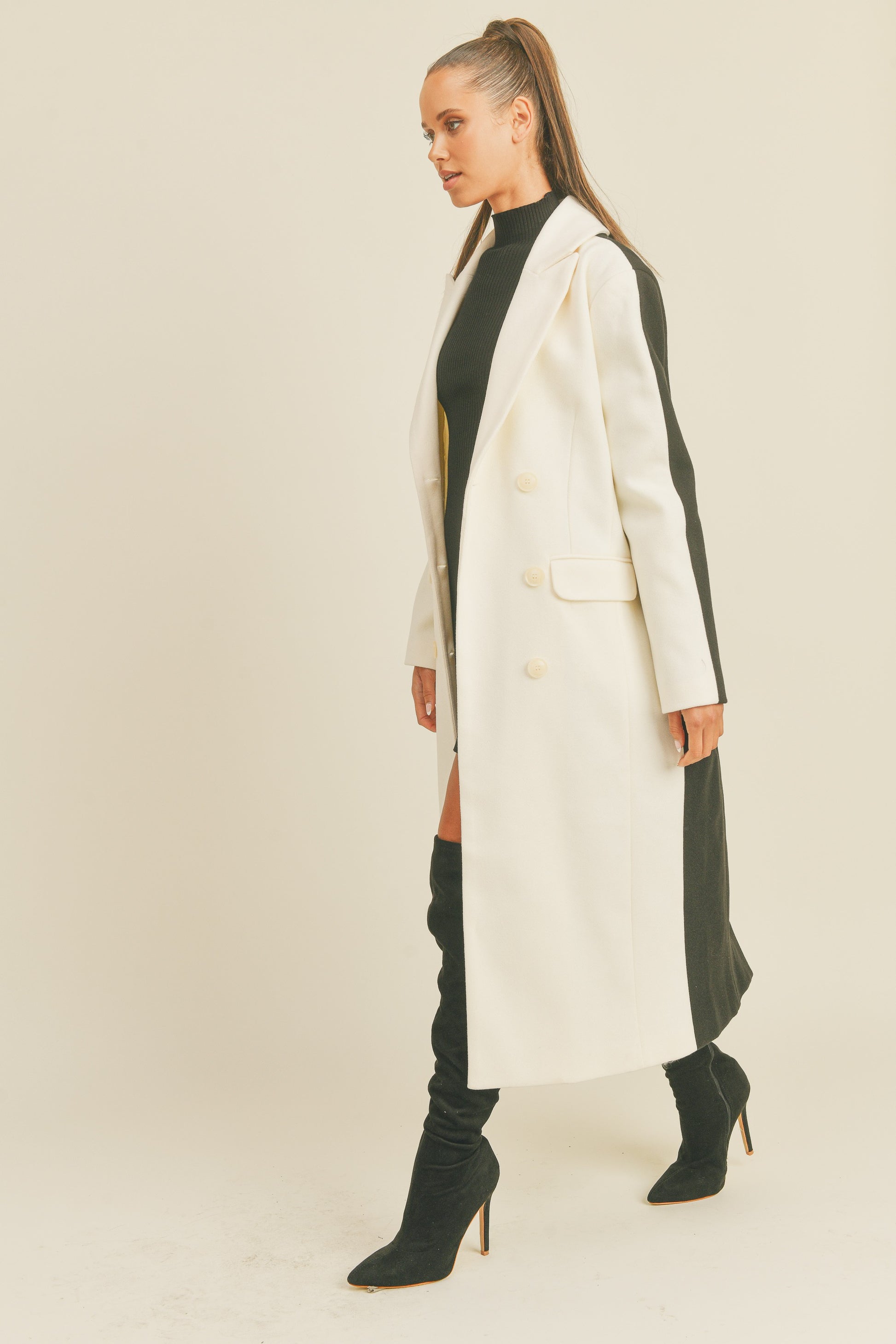 Chic Block Coat