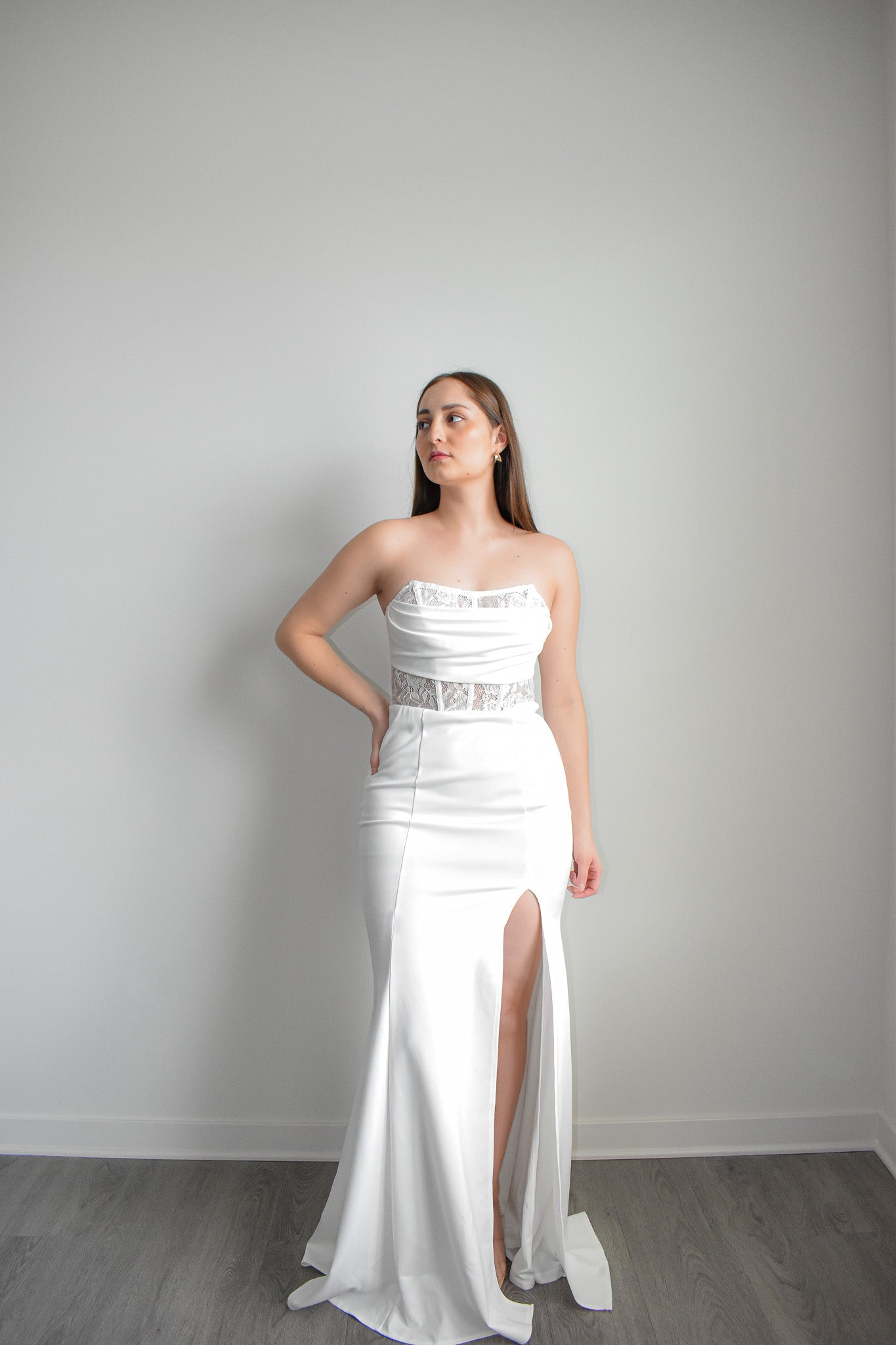 Adore Bridal Maxi Dress - modern bridal dress