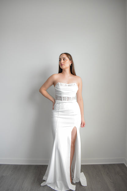 Adore Bridal Maxi Dress - modern bridal dress