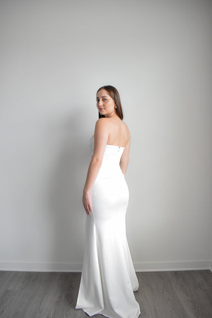 Adore Bridal Maxi Dress - modern bridal dress