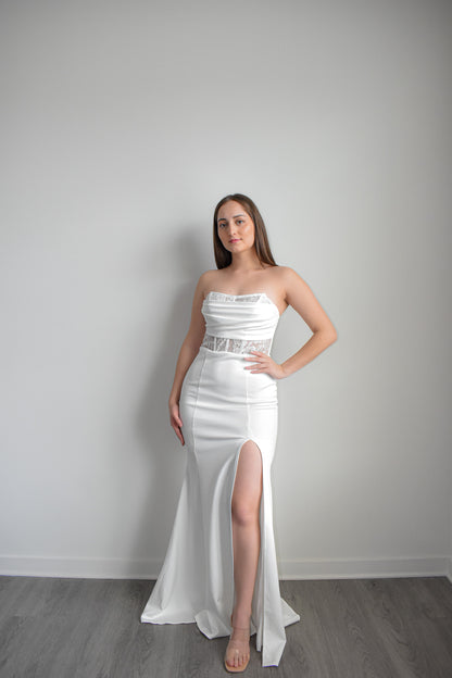 Adore Bridal Maxi Dress - modern bridal dress