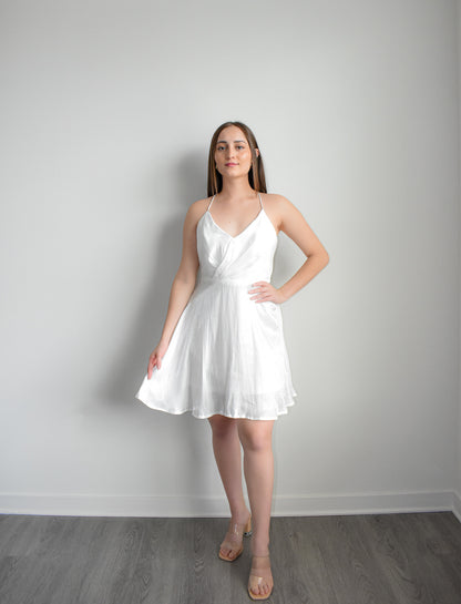 Sweetie Ivory Mini Dress