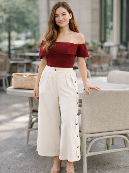 Formal Waterfall pants