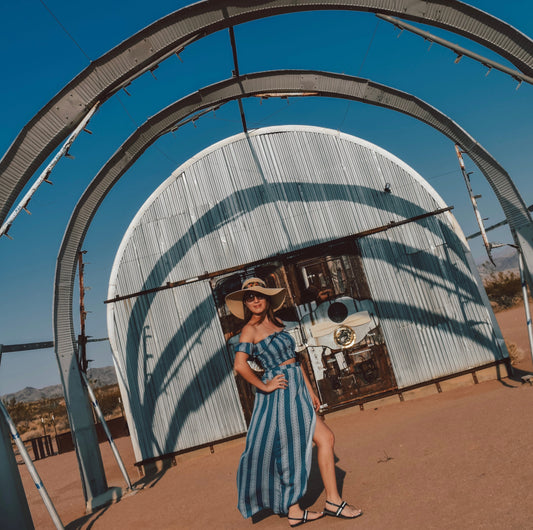 Chambray Ethnic Printed set