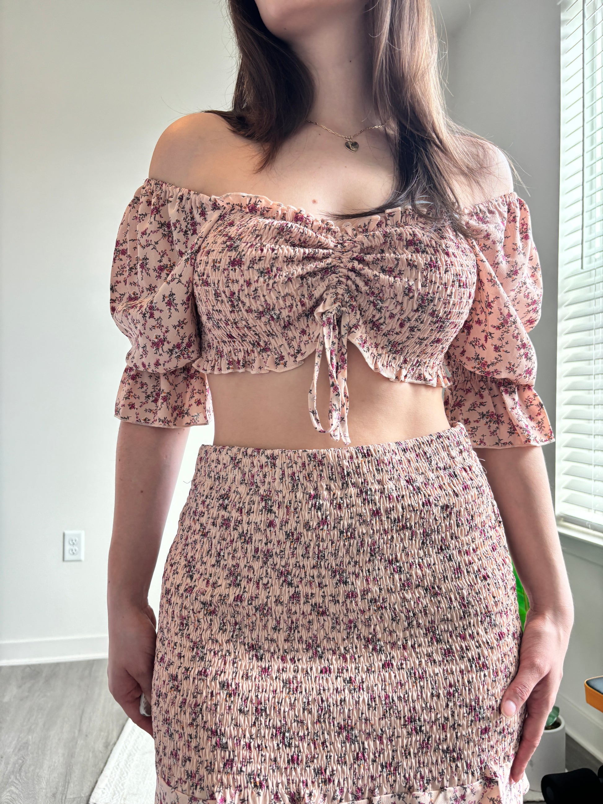 Light Pink Flowers set