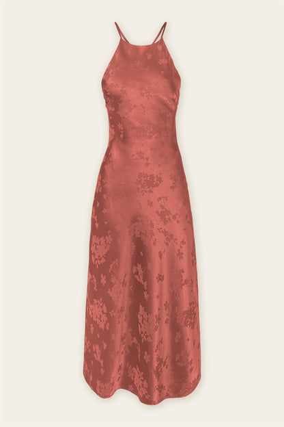 Floral Whispers Open Back Dress / blue crystal boutique 