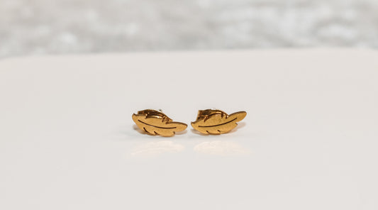 Feather earrings