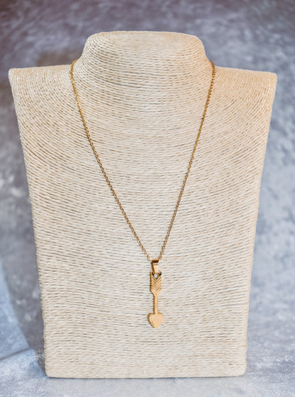 Double cupid Necklace set