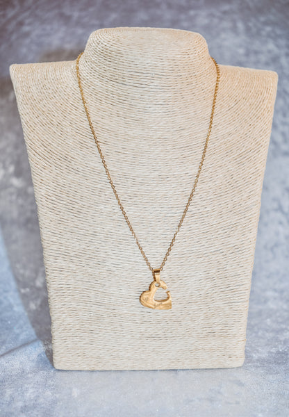 Double cupid Necklace set
