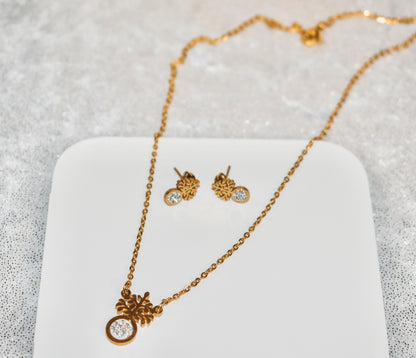Snowflake Necklace set