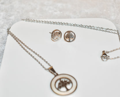 Tree of life necklace set