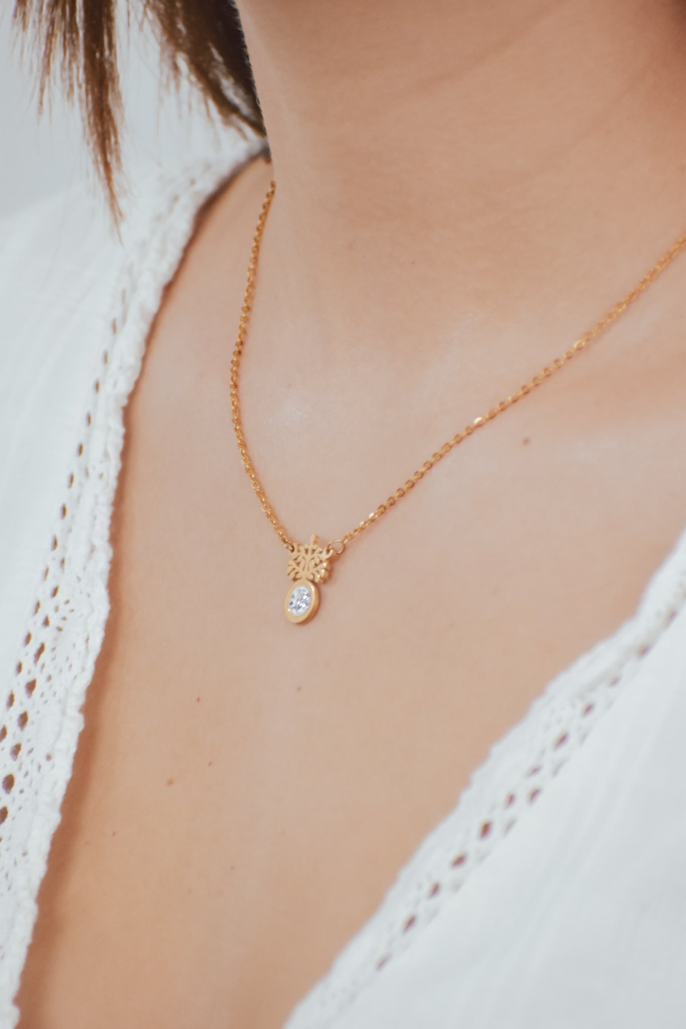 Snowflake Necklace set