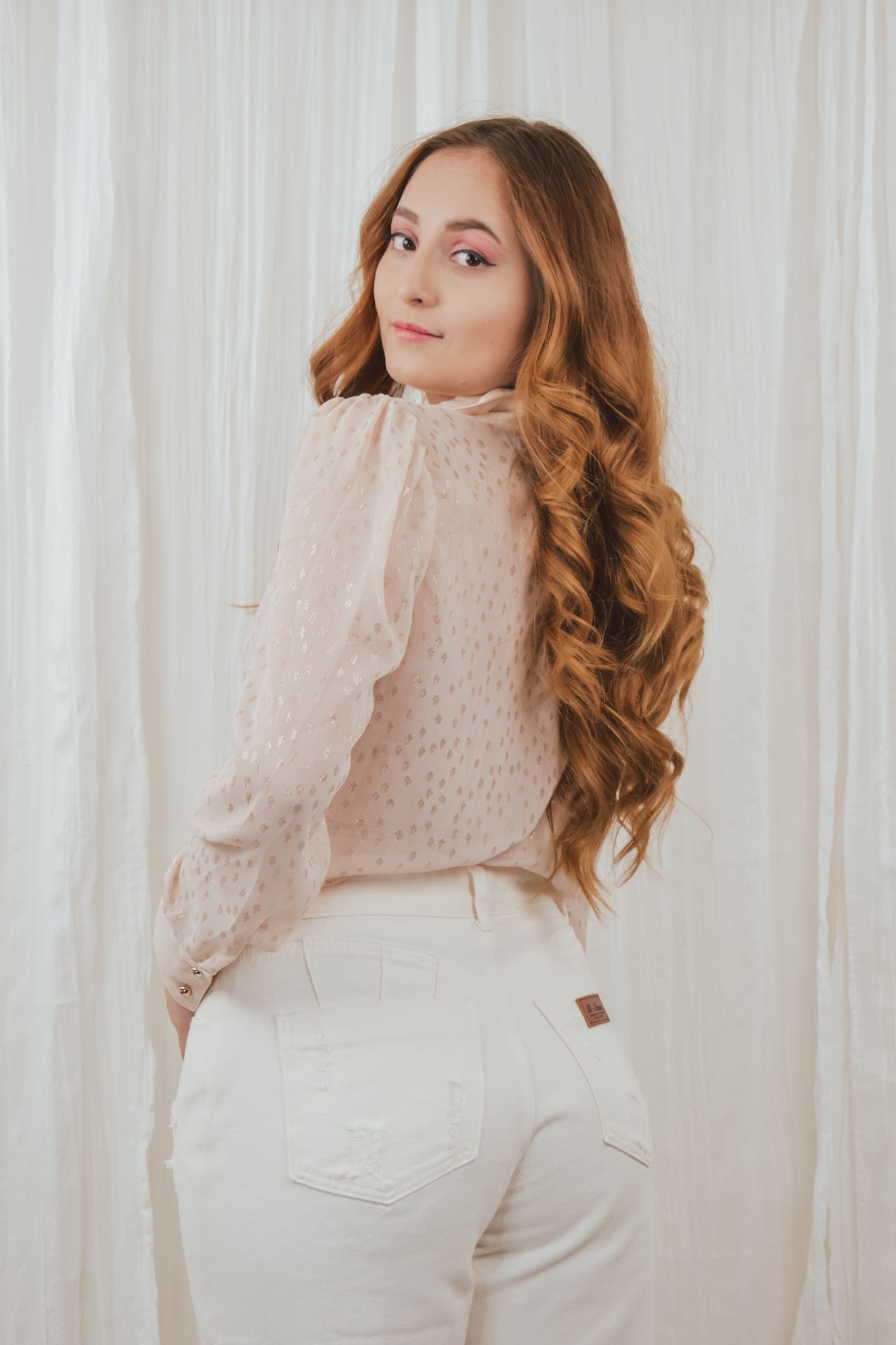 Rose Gold Blouse