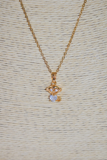 Monkey necklace set