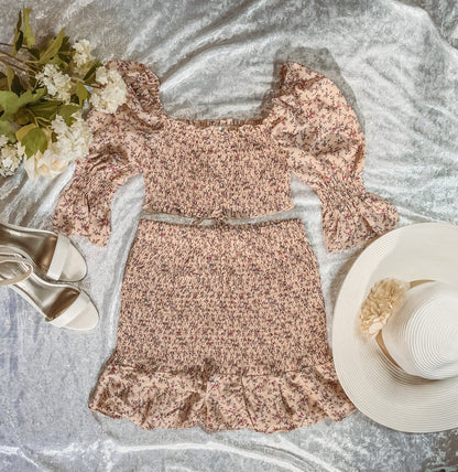 Light Pink Flowers set