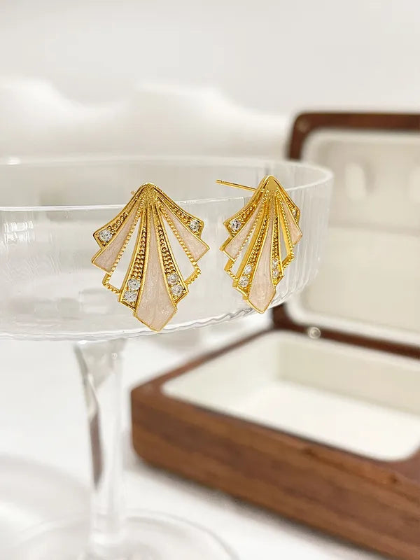 Peculiar Zircon earrings